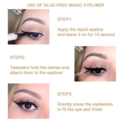 Self-adhesive Eyeliner Eyelash Glue Pencil