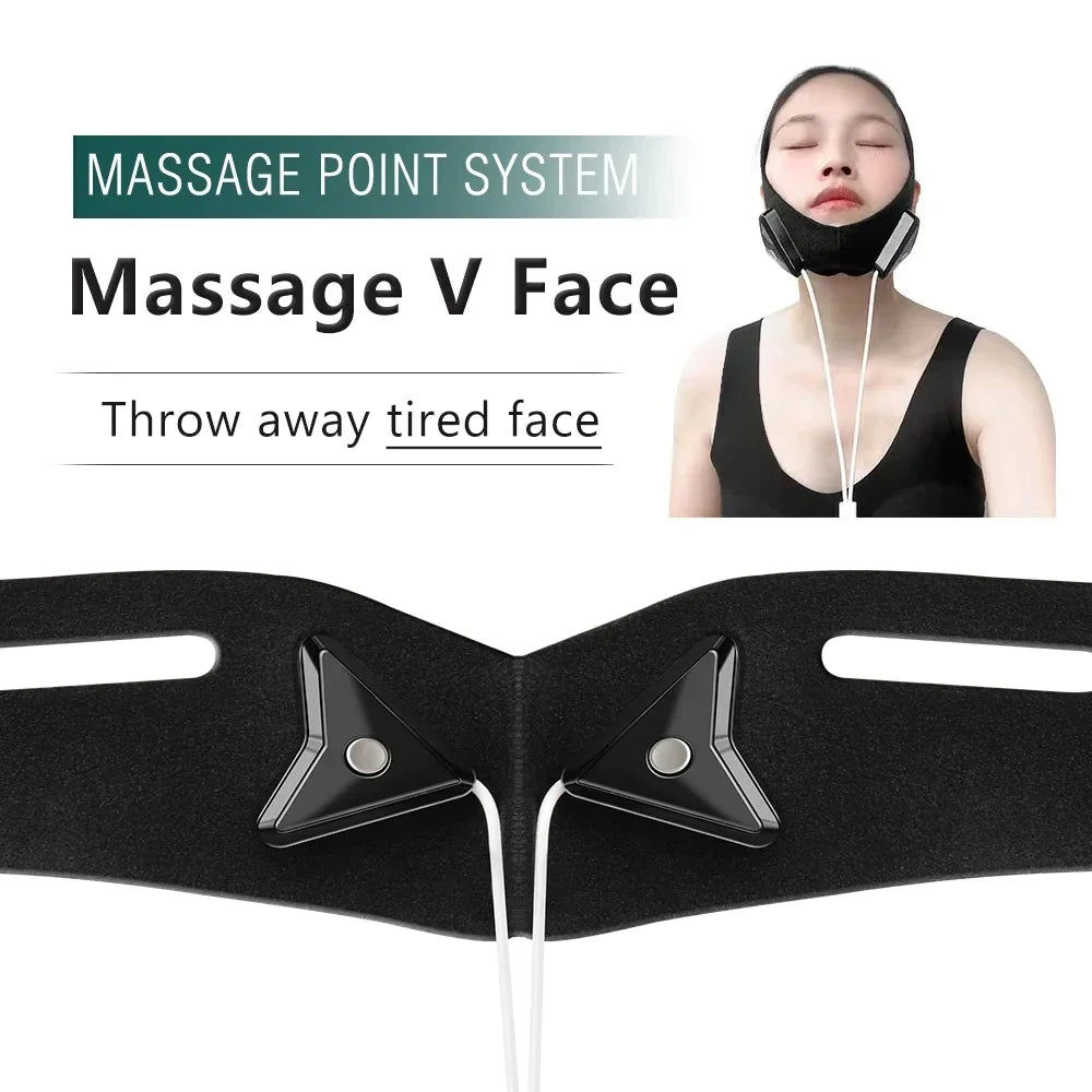 USB Electric V Face Slimming Vibrating Massager